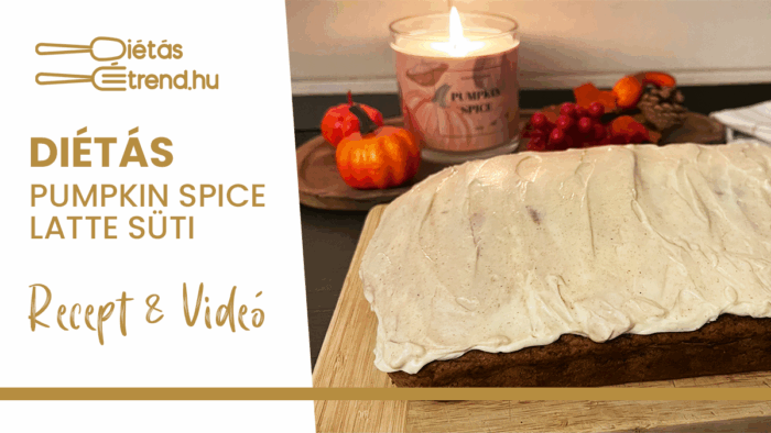 diétás pumpkin spice latte süti recept